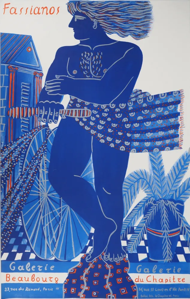 Иллюстрированная Книга Fassianos - Cycliste dans le vent