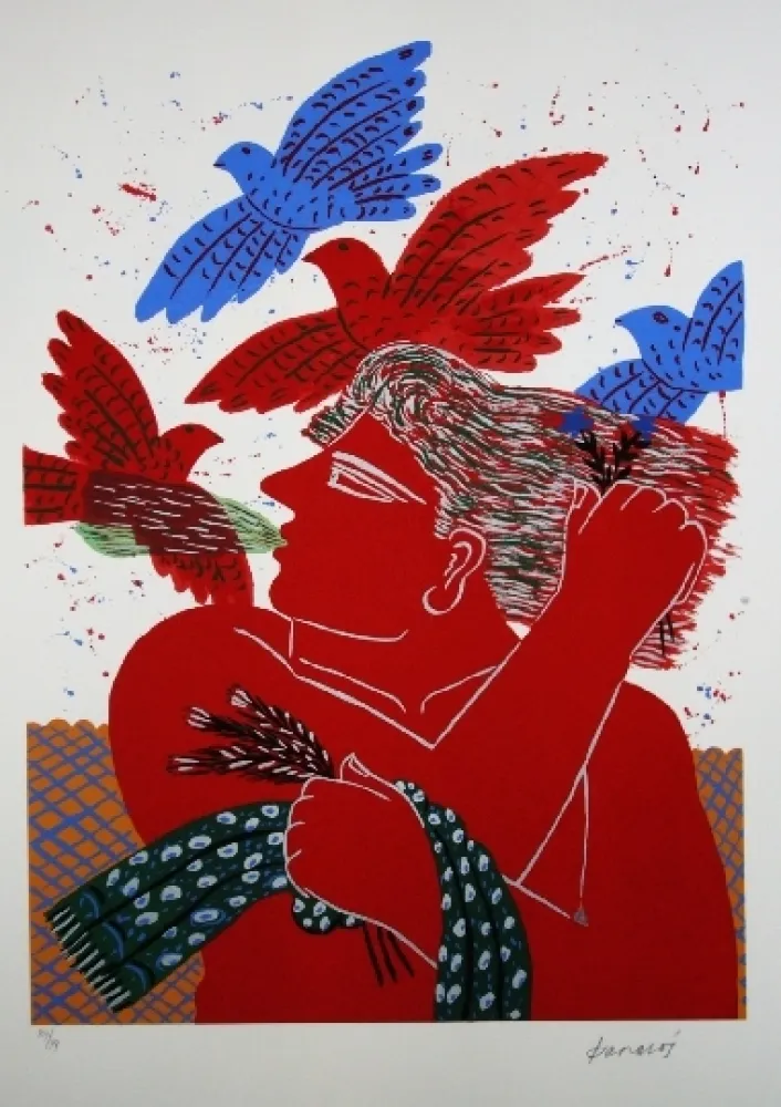 Сериграфия Fassianos - Eole 