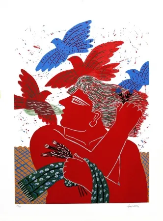 Сериграфия Fassianos - Eole