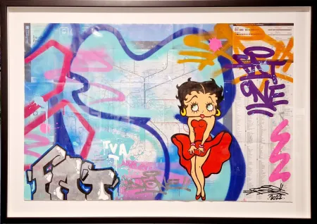 Нет Никаких Технических Fat - Betty Boop (Transport Map of Paris)