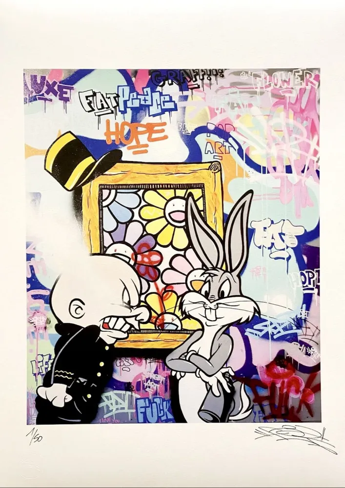 Гашение Fat - Bugs Bunny Flowers