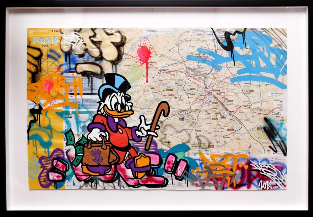 Нет Никаких Технических Fat - Scrooge (Metro Map of Paris)