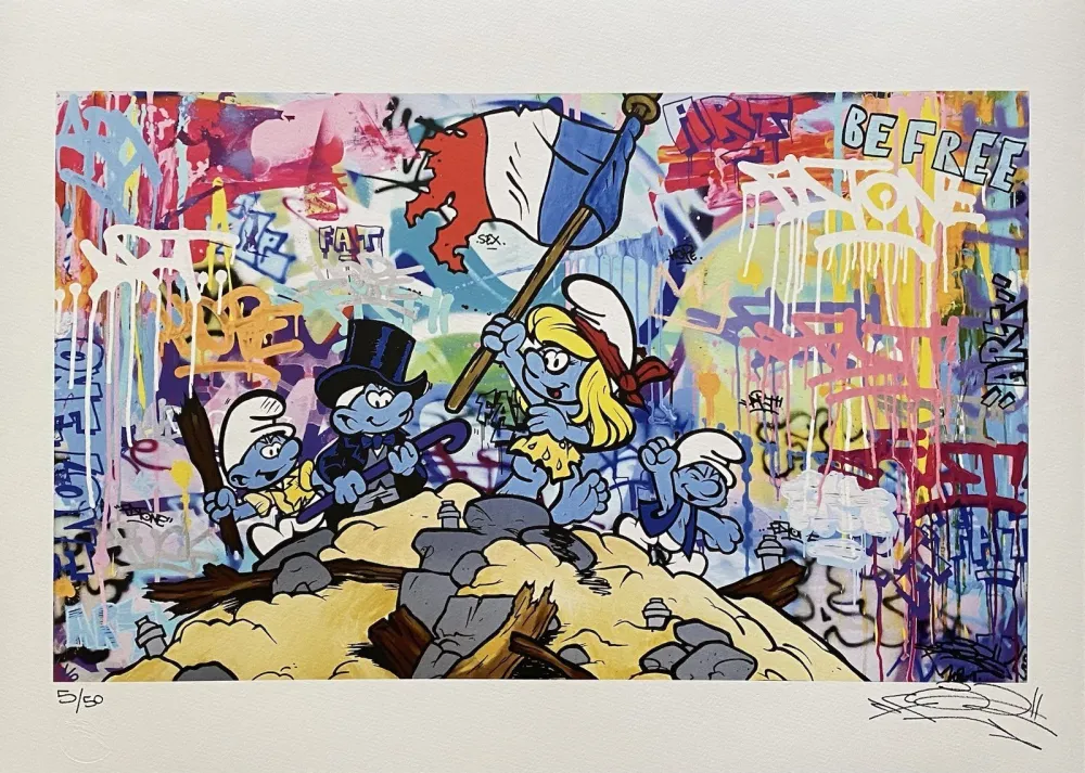 Гашение Fat - Smurfs Liberty