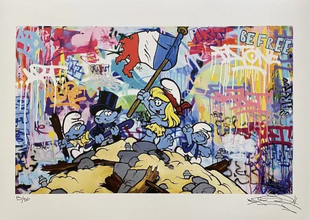 Гашение Fat - Smurfs Liberty