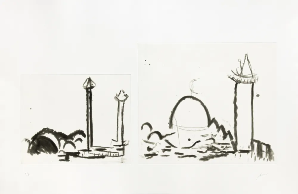 Гравюра Fattal - Süleymaniye (La)