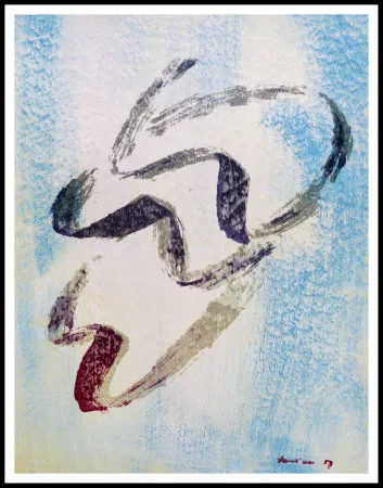 Литография Fautrier - ANNABELLE NUE