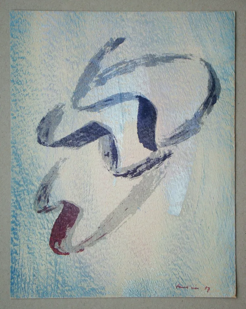 Литография Fautrier - Annabelle Nue