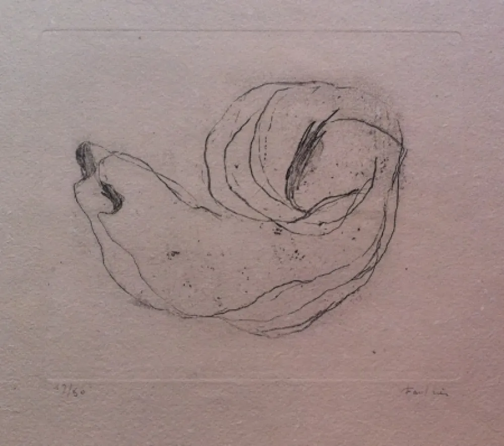 Офорт Fautrier - Baby-Shell