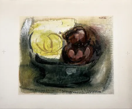 Литография Fautrier - FAUTRIER ŒUVRES 1915-1943. Avec une lithographie en couleurs vernie (1943)