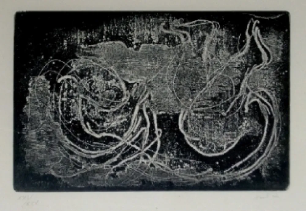 Офорт И Аквитанта Fautrier - Femme étendue II