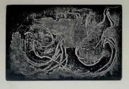 Офорт И Аквитанта Fautrier - Femme étendue II