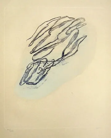 Офорт Fautrier - Formes végétales