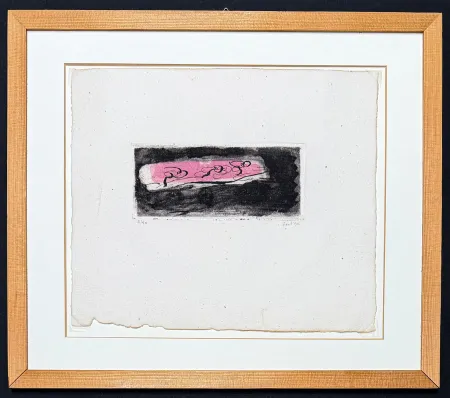 Гравюра Fautrier - Jean Fautrier (1898–1964) -Petit Paysage Sombre- etching aquatint on paper- 1941