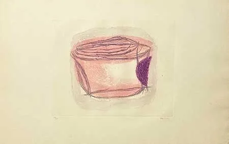 Гравюра Fautrier - La boite