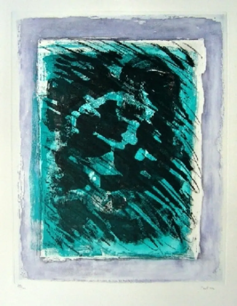 Офорт И Аквитанта Fautrier - La forêt