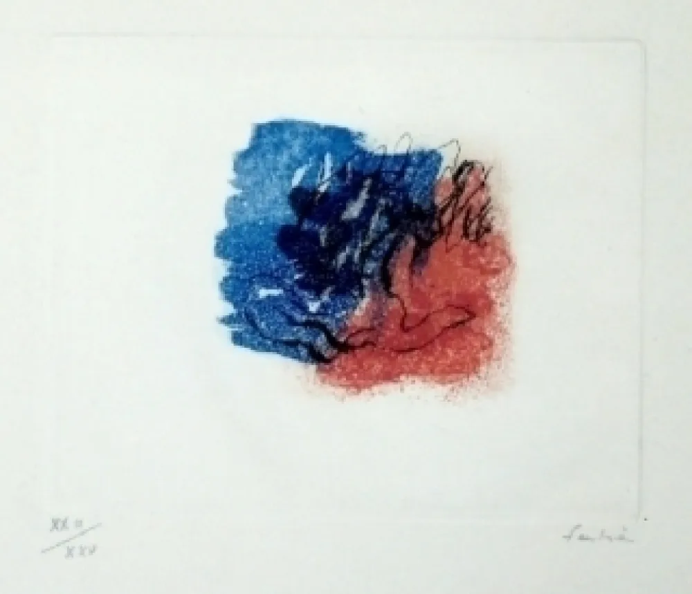 Офорт И Аквитанта Fautrier - L'Arbre