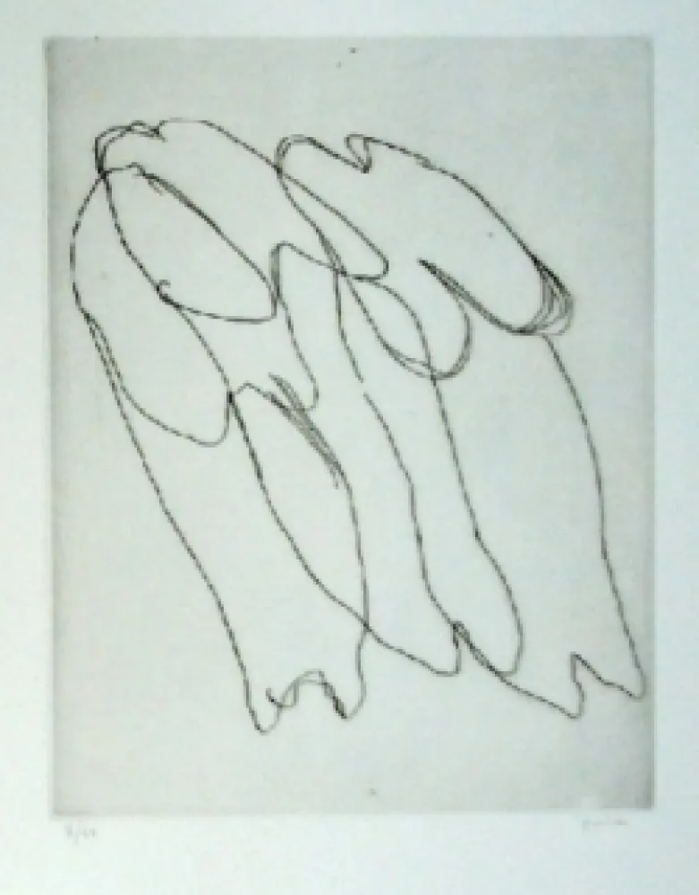 Офорт Fautrier - Les seins nus