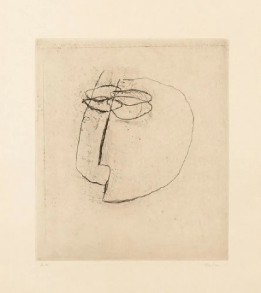 Гравюра Fautrier - Otages (IB)