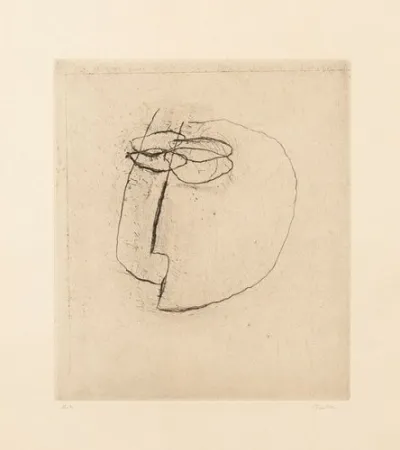 Гравюра Fautrier - Otages (IB)