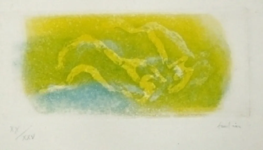 Офорт И Аквитанта Fautrier - Paysage du midi