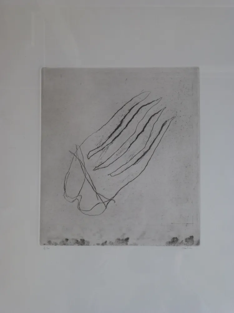 Гравюра Fautrier - Sans titre 