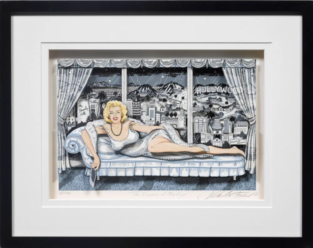 Сериграфия Fazzino - The Essence of Marilyn