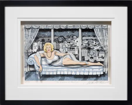 Сериграфия Fazzino - The Essence of Marilyn