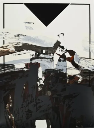 Сериграфия Feito - Sin título