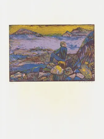 Гравюра На Дереве Fekete - Am Meer