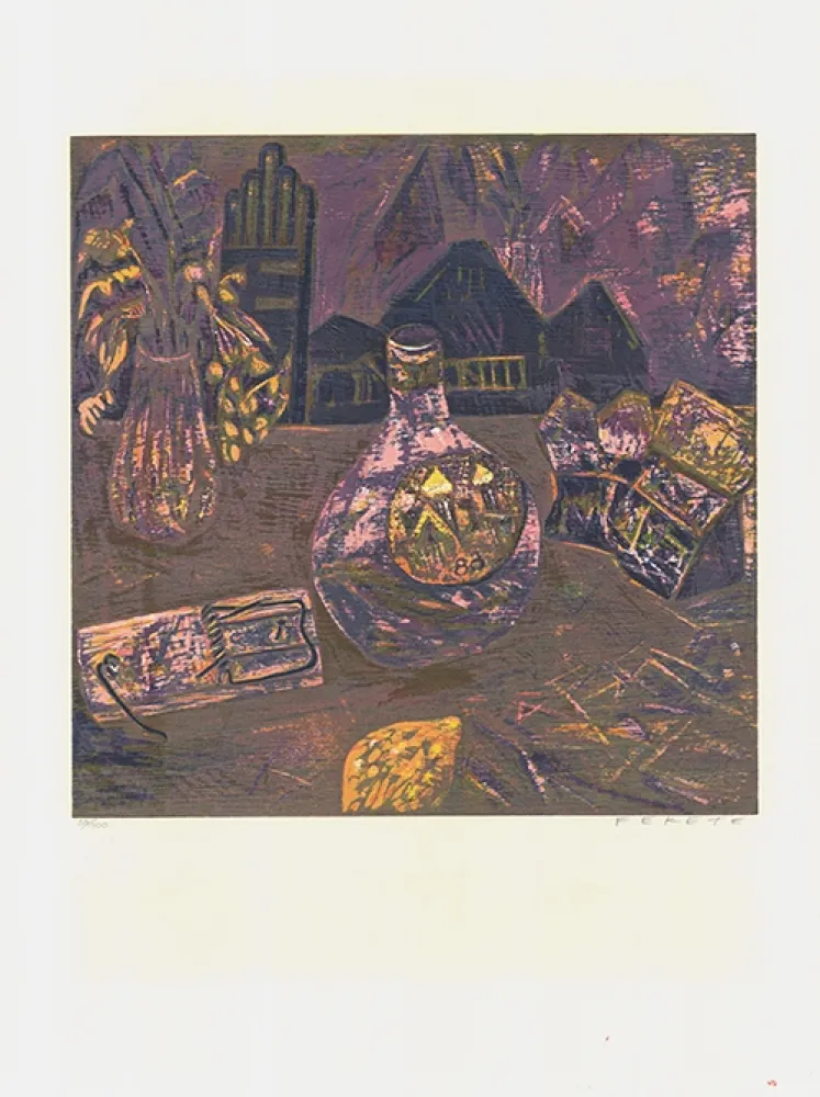 Гравюра На Дереве Fekete - Darmstädter Mausefalle