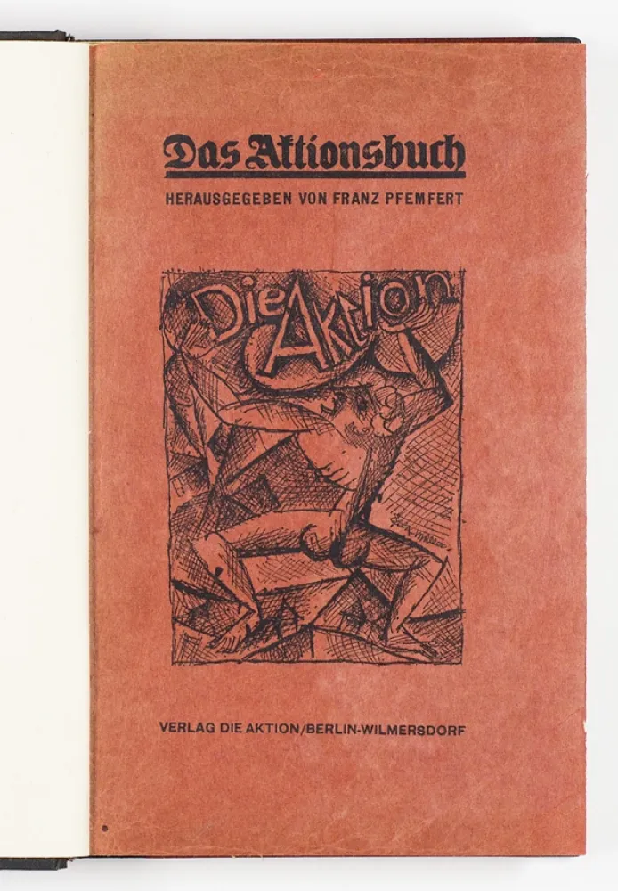 Иллюстрированная Книга Felixmuller  - Das Aktionsbuch (The Action Book)
