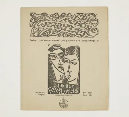 Гравюра На Дереве Felixmuller  - Selbst mit meiner Frau (Myself with my Wife), Geburt (Birth), Mann und Frau (Man and Woman)