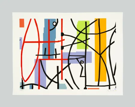 Сериграфия Fermariello - Senza titolo