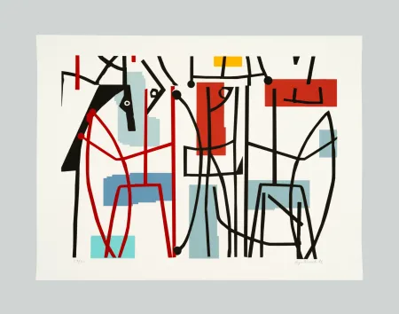 Сериграфия Fermariello - Senza titolo