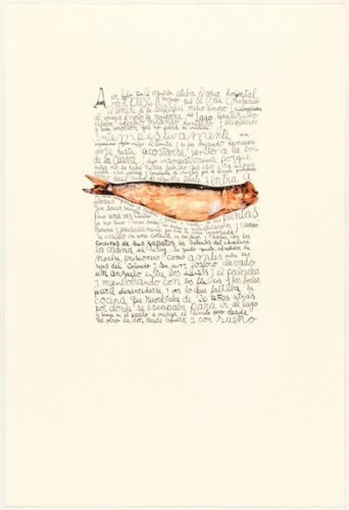 Литография Ferrari - A un lado por la izquierda