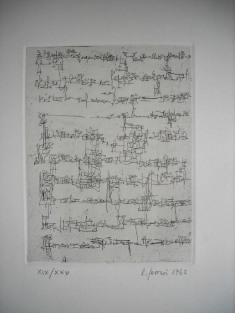 Офорт Ferrari - The international avant garde 4