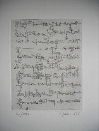 Офорт Ferrari - The international avant garde 4