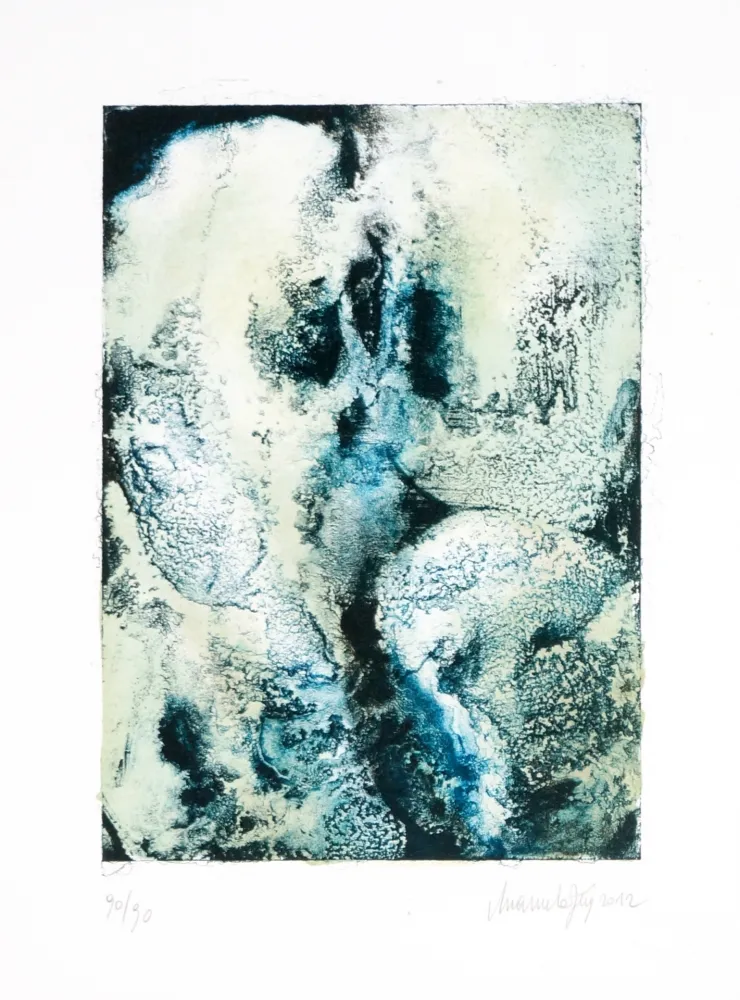 Литография Ferré - De précipices en belvédères 5