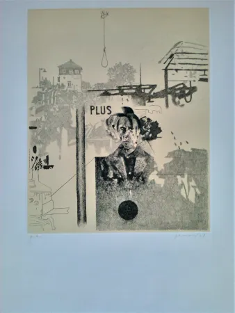 Офорт Ferroni - Autobiografia n.. 3