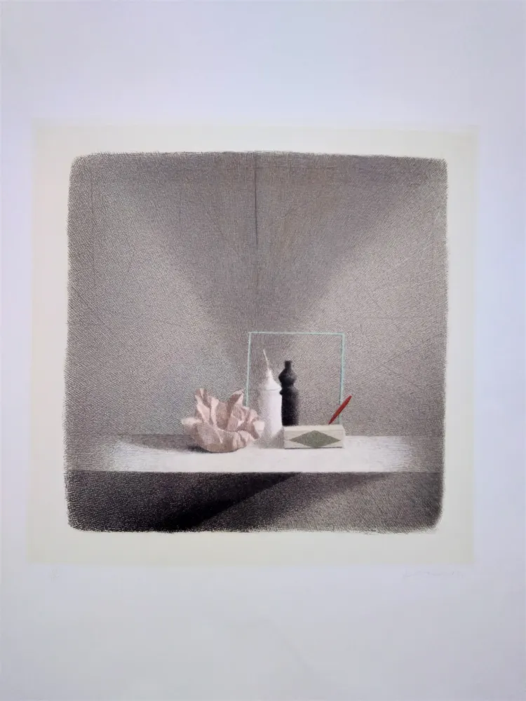 Литография Ferroni - Cono d'ombra