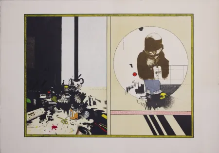 Литография Ferroni - Contemporaneamente