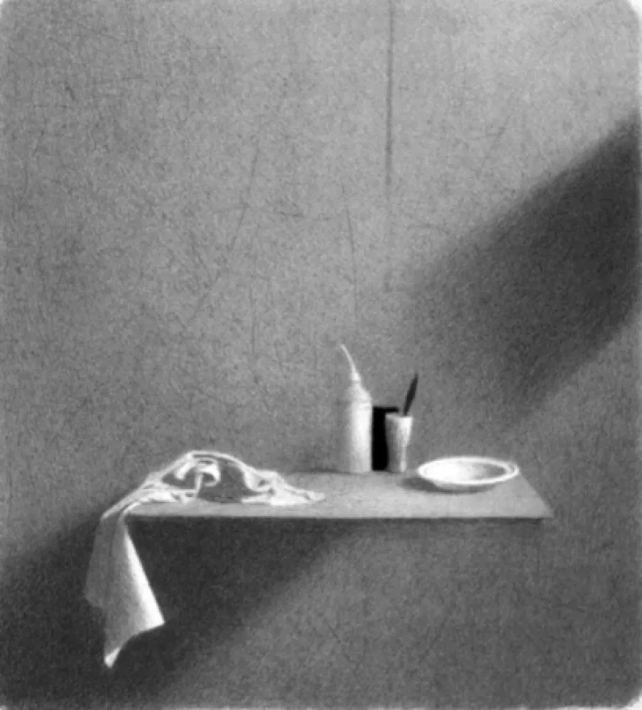 Литография Ferroni - Diagonale d'ombra