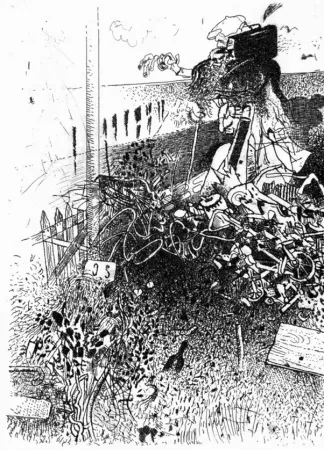 Офорт Ferroni - Il fuggiasco