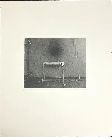 Офорт Ferroni - Interno (Sera)