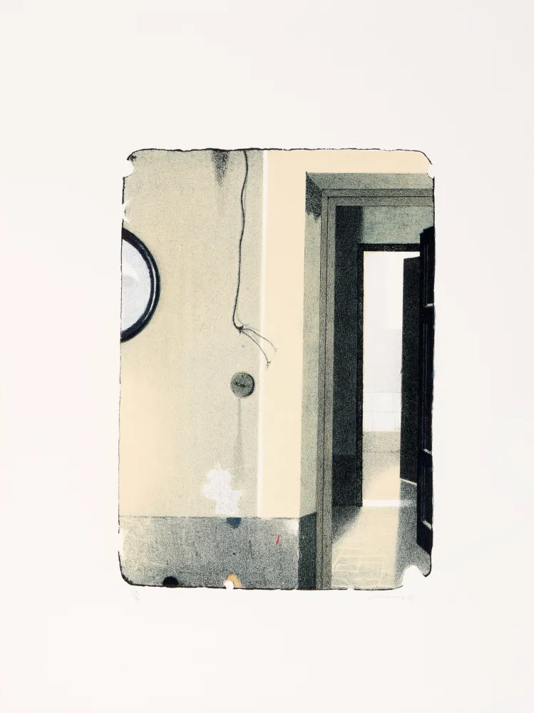 Литография Ferroni - Le stanze abbandonate