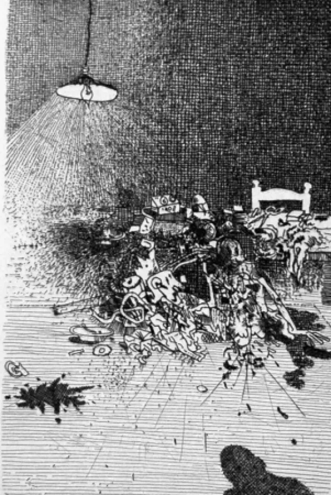 Офорт Ferroni - Racconto di situazione