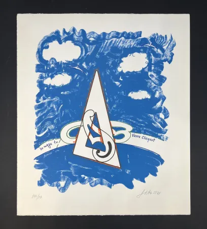 Литография Festa  - Homage to Veuve Clicquot