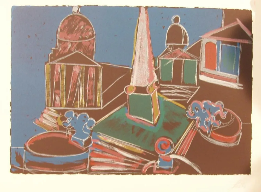 Литография Festa  - SENZA TITOLO