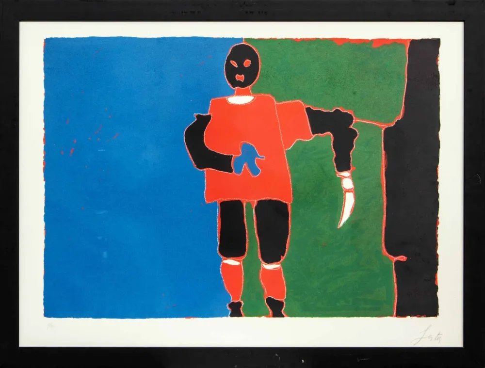 Литография Festa  - SENZA TITOLO