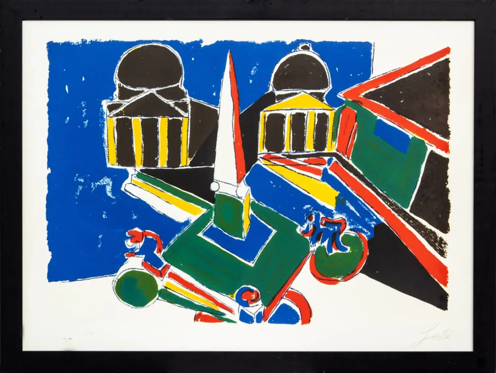 Литография Festa  - SENZA TITOLO